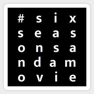 Community · six seasons and a movie Sticker